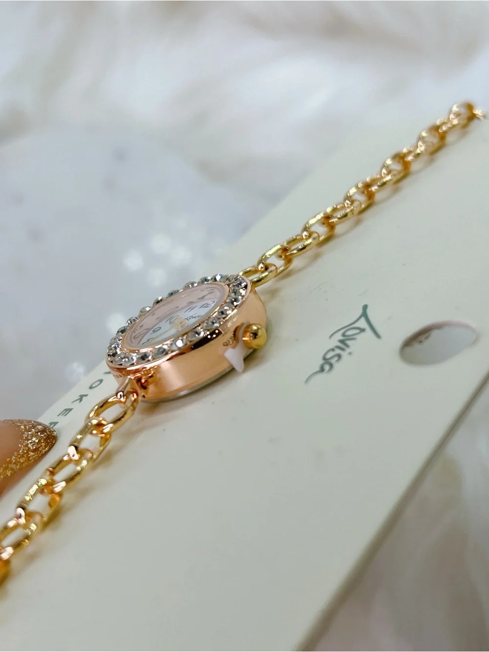 Lovisa Gold Chain Watch Choker necklace Gold plated 12” to 14”